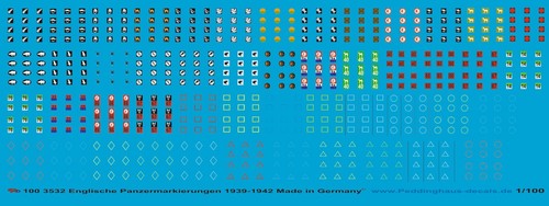 Decalcomanie peddinghaus 100 - decalcomanie,