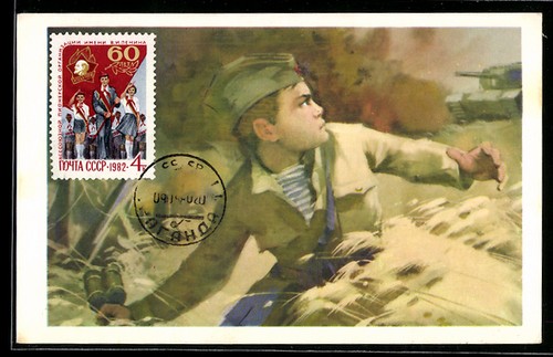 Cartolina valeri volkov lancia - cartolina,